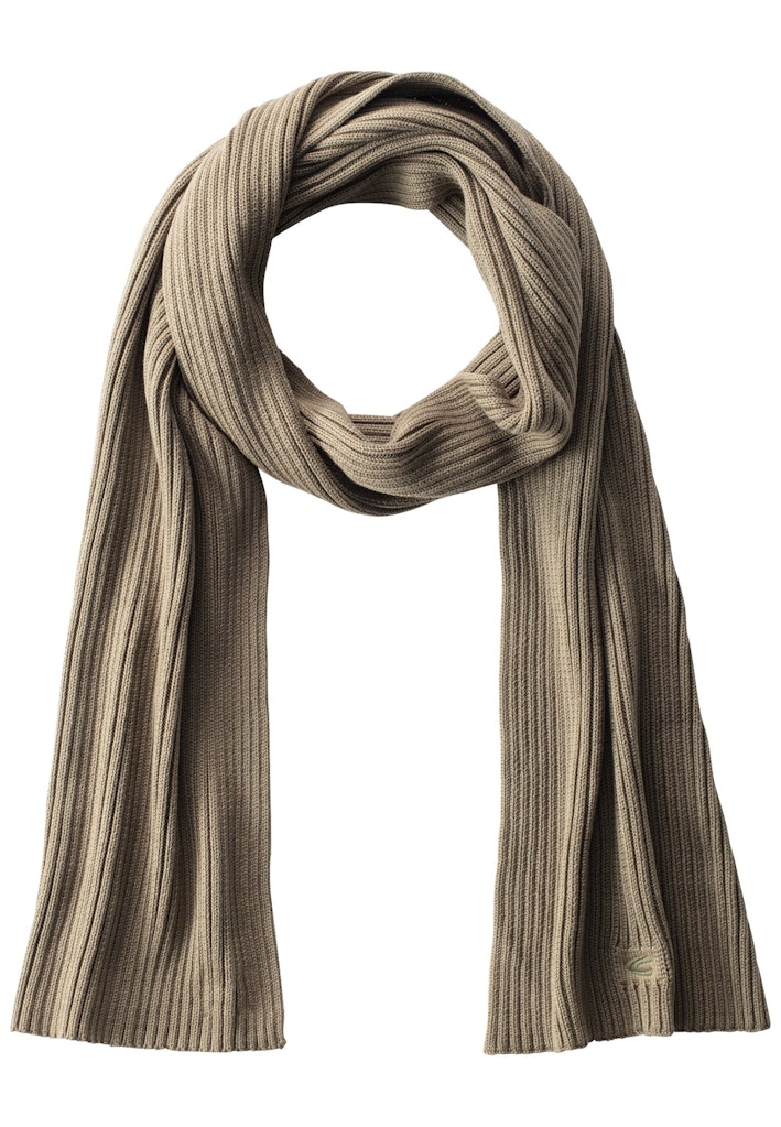 Strickschal aus Organic Cotton