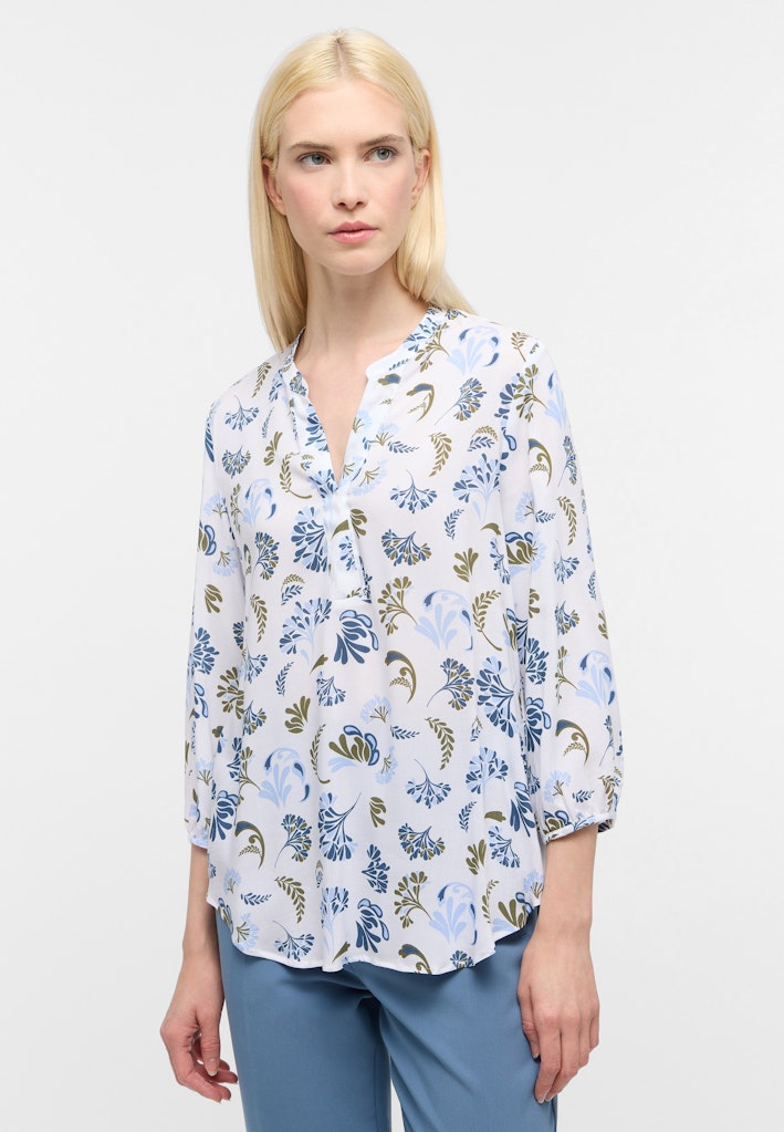 Bluse Viskose 3/4-Arm