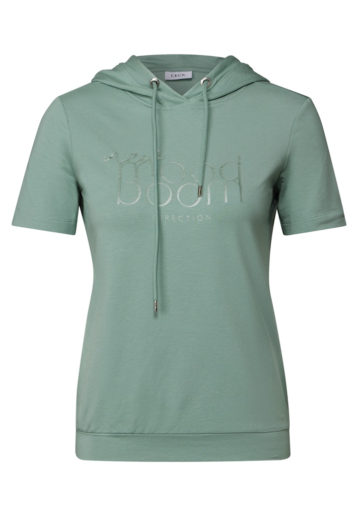 T-Shirt mit Kapuze