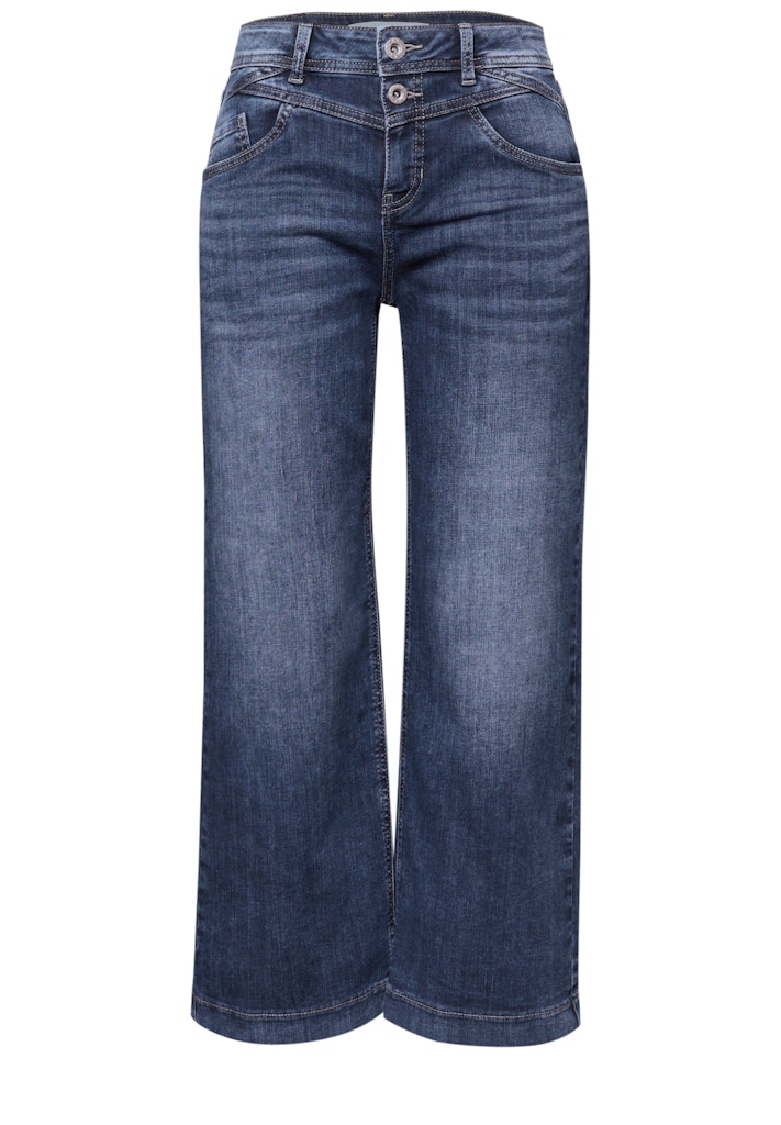 7/8 High Waist Wide Leg Jeans im Loose Fit