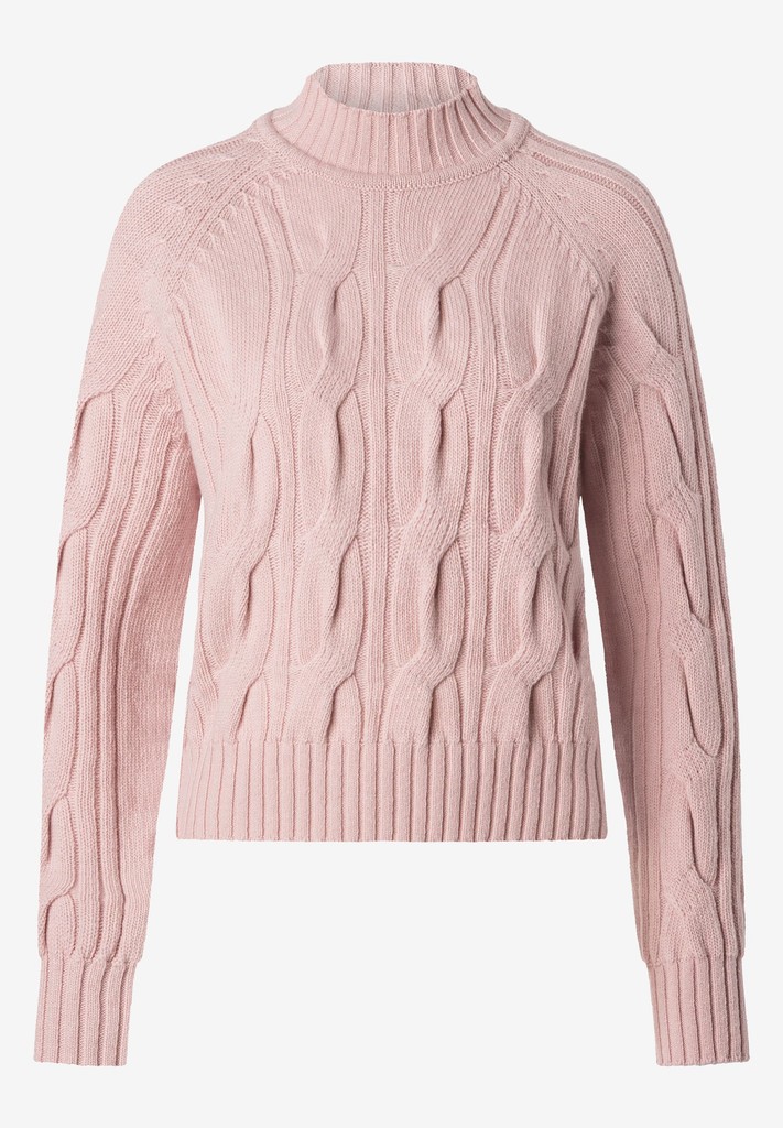 Pullover mit Zopfmuster
