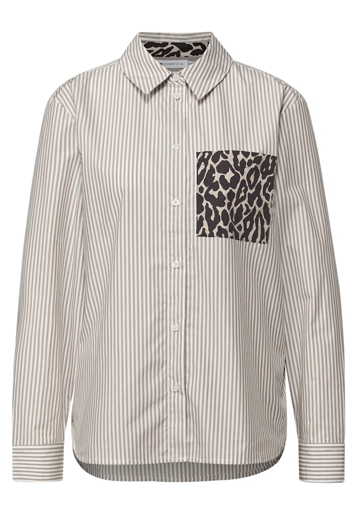 Gestreifte Hemdbluse