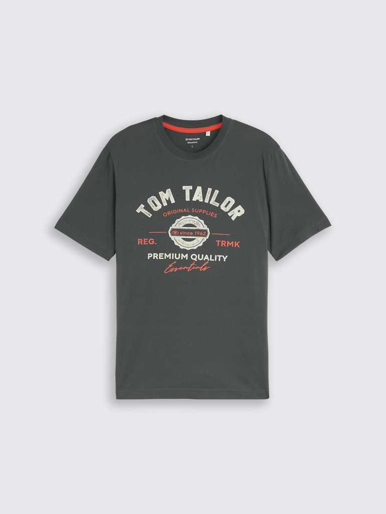 T-Shirt mit Logo-Print