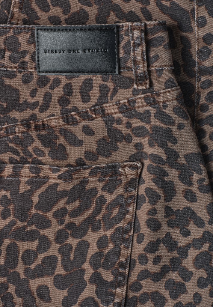 High Waist Barrel Leg Jeans im Loose Fit
