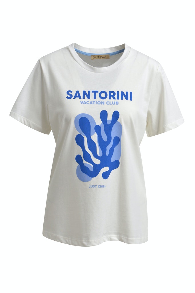 T-Shirt Santorini Print T-Shirt Santorini Print
