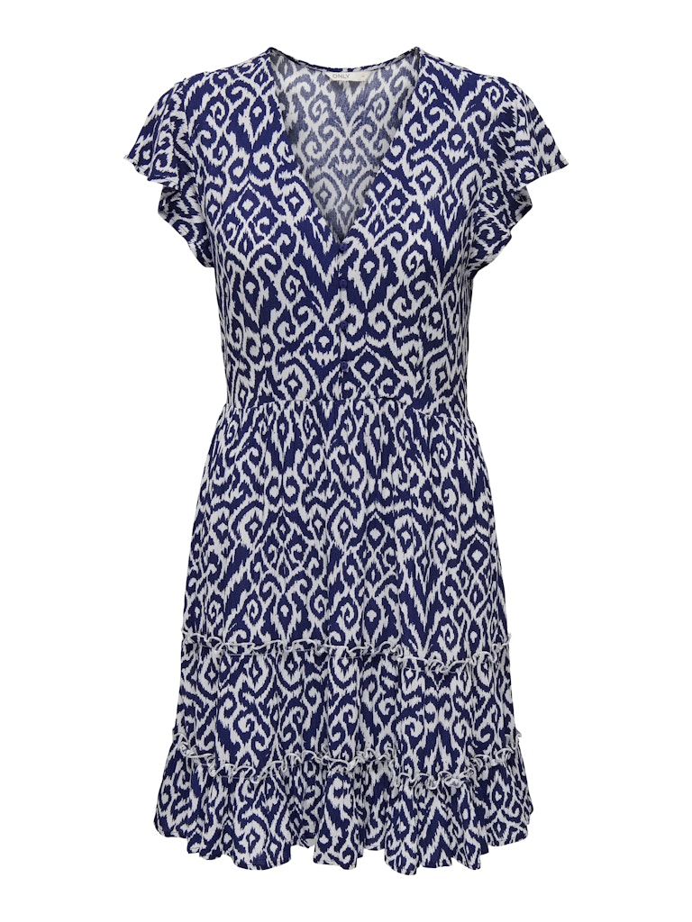 ONLCLAUDETTE LIFE SS MINI DRESS WVN NOOS