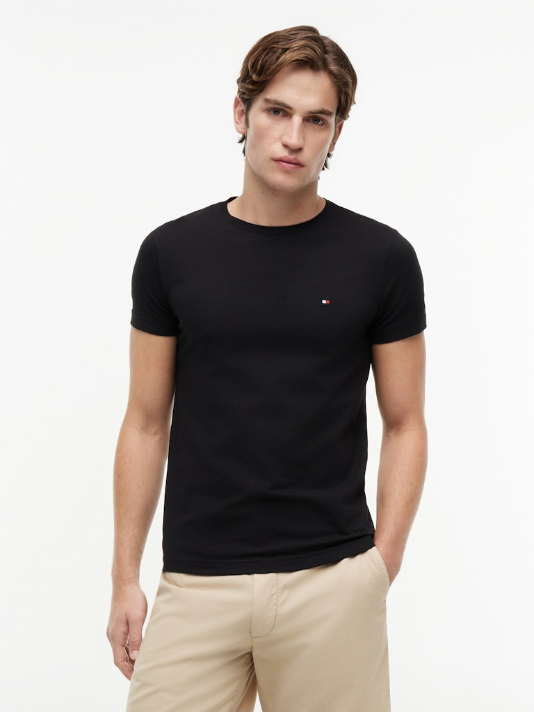 CORE STRETCH SLIM C-NECK TEE