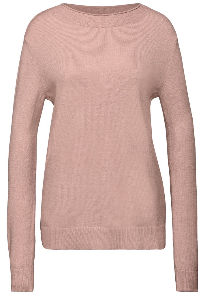 Pullover mit Rollkante Pullover mit Rollkante