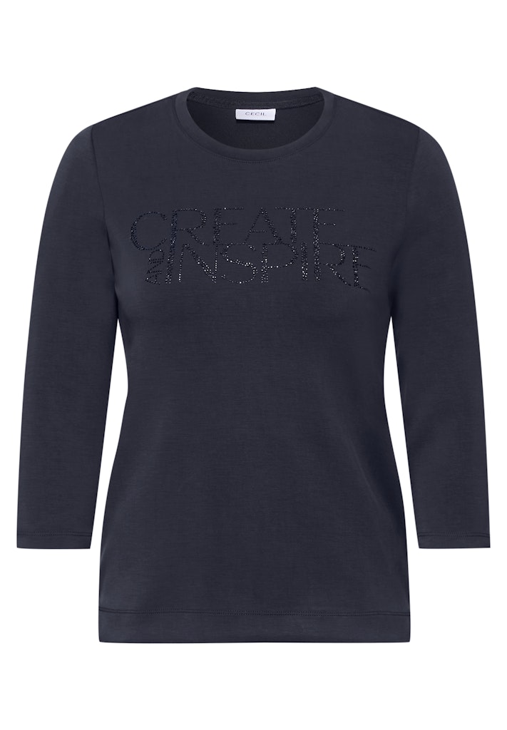 Softes Shirt mit Wording
