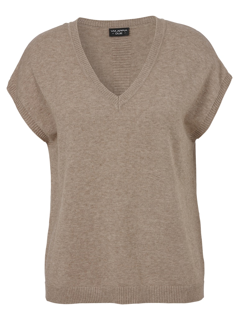 Pullunder V-Ausschnitt Struktur Pullunder V-Ausschnitt Struktur