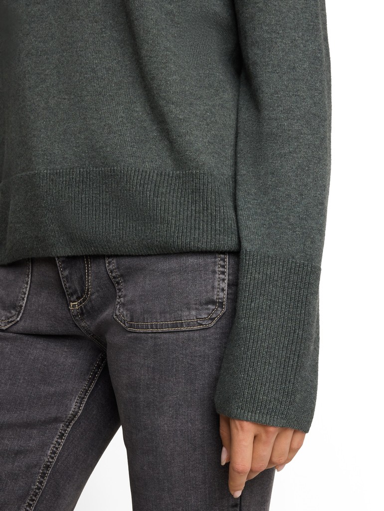 Strickpullover mit Kaschmir-Anteil