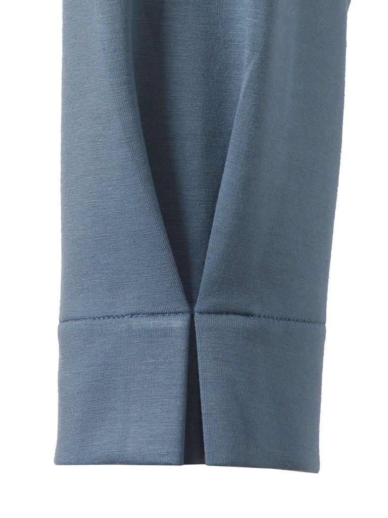 Sweatshirt Kelchkragen 3/4 Arm