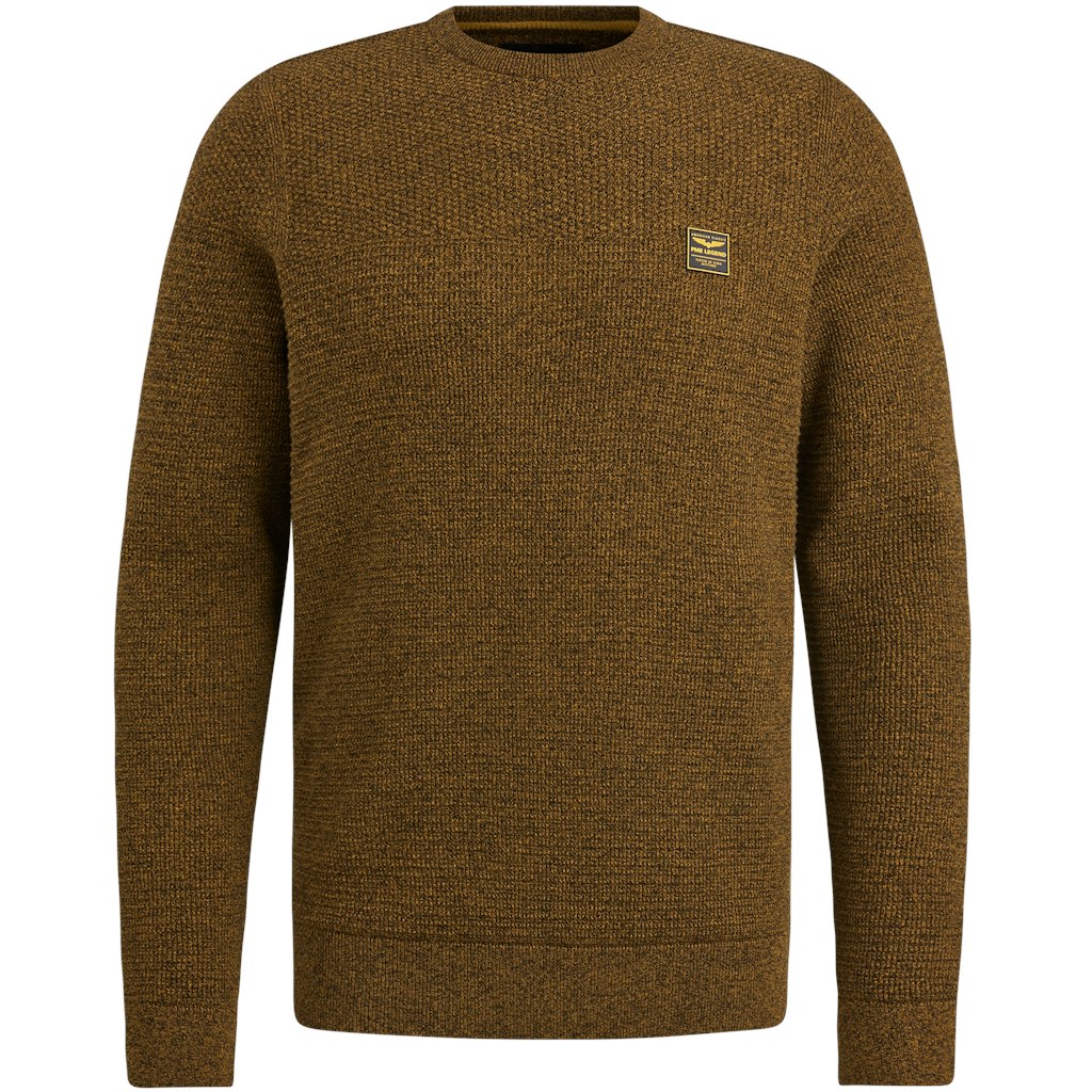 R-neck cotton mouline