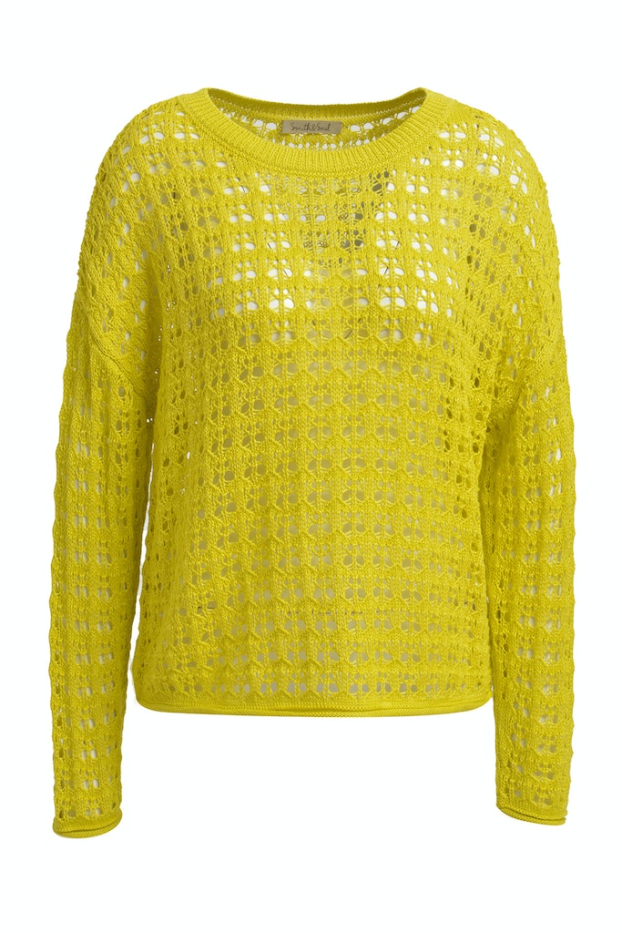 Crochet Round Neck Pullover