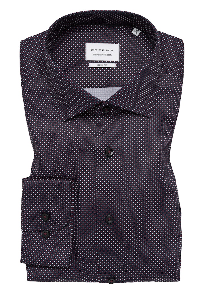 Hemd Satingewebe Langarm Hemd Satingewebe Langarm