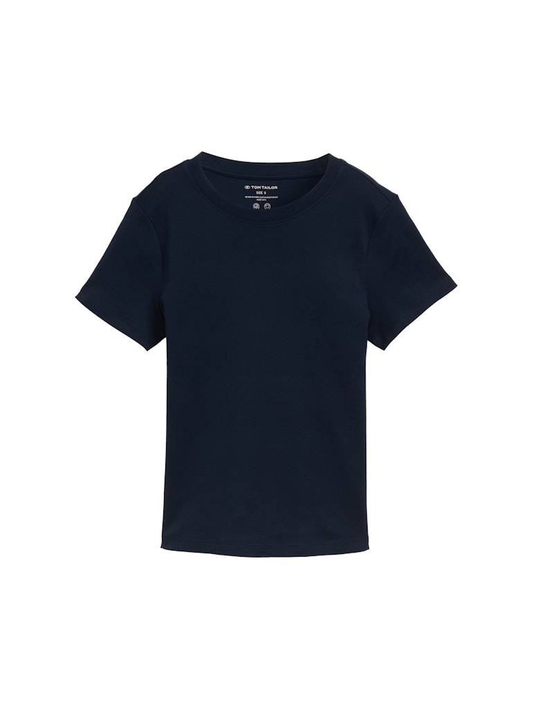 T-Shirt mit Rundhalsausschnitt T-Shirt mit Rundhalsausschnitt