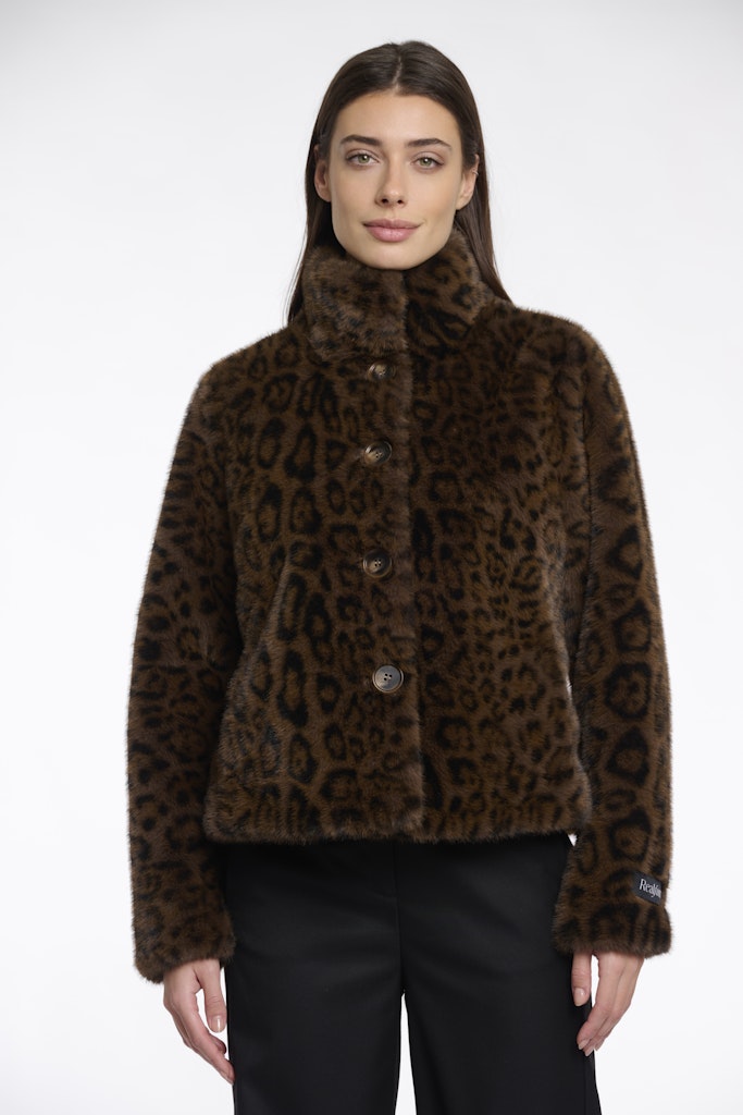 Fake fur Jacke