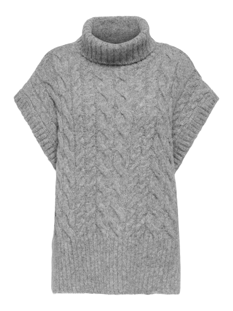 ONLIDA LIFE SL ROLLNECK VEST CC KNT