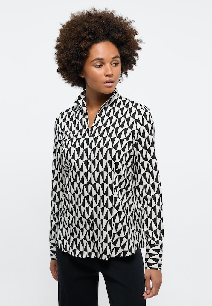 ETERNA Kelchkragenbluse ETERNA Kelchkragenbluse