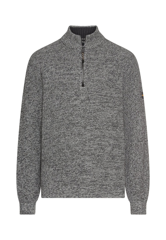 Strick-Troyer mit melierter Struktur