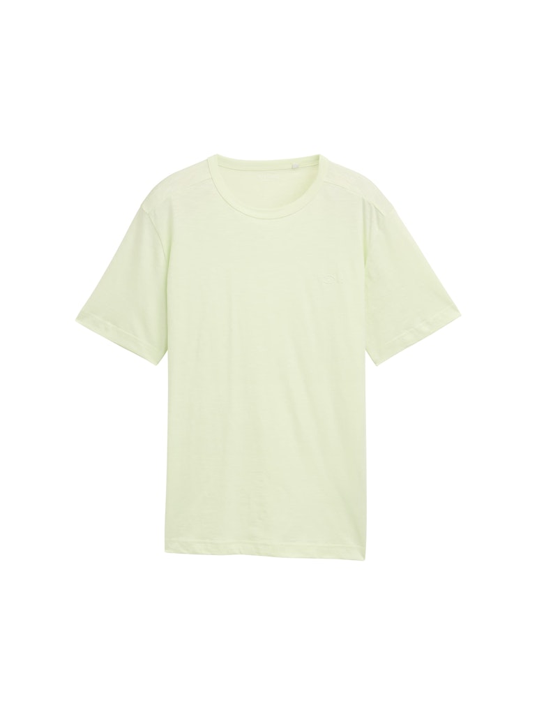 Basic T-Shirt aus Baumwolle