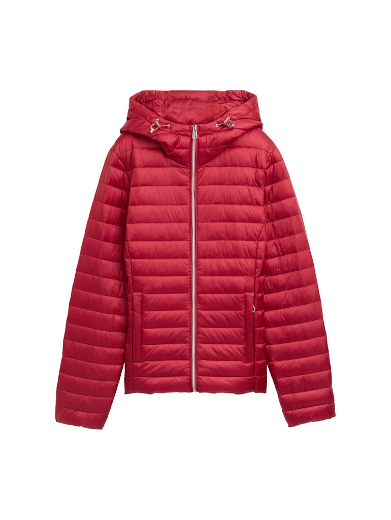 Lightweight Steppjacke mit Kapuze