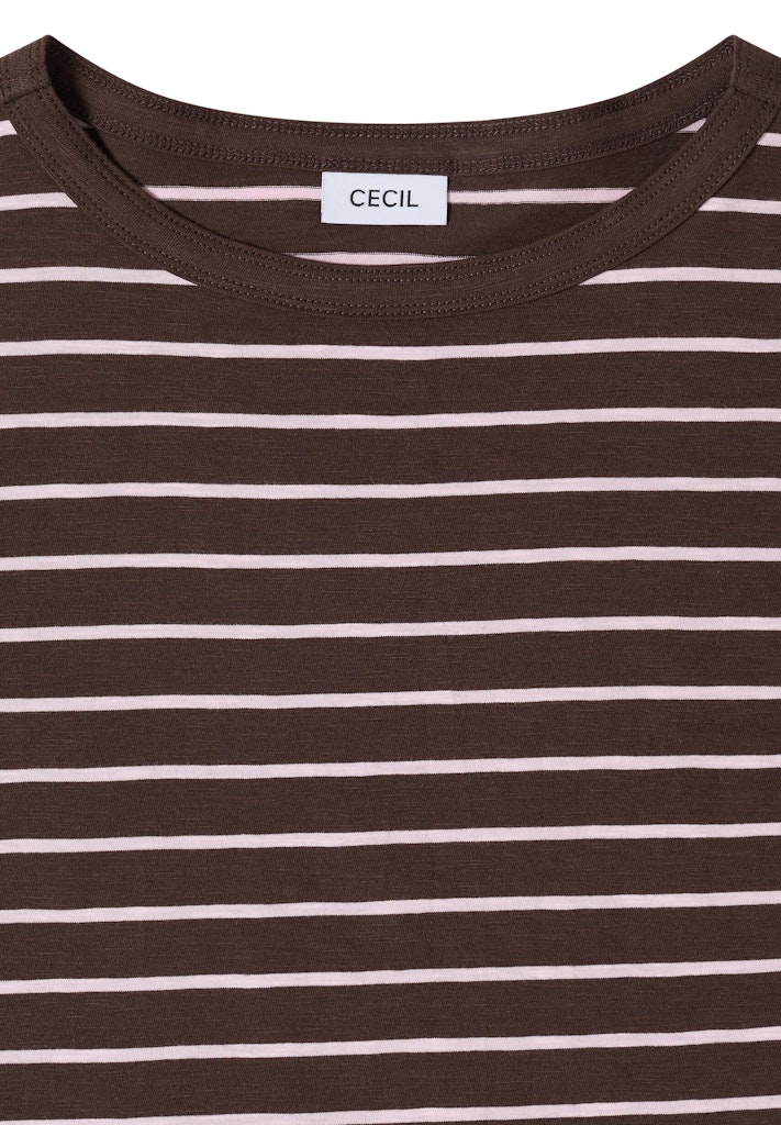 B324821-NOS Striped Slubyarn Shirt