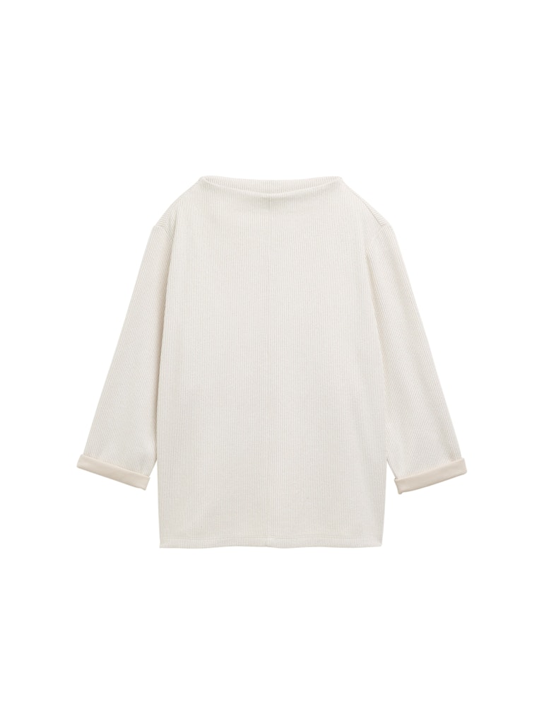 Sweatshirt mit Stehkragen Sweatshirt mit Stehkragen