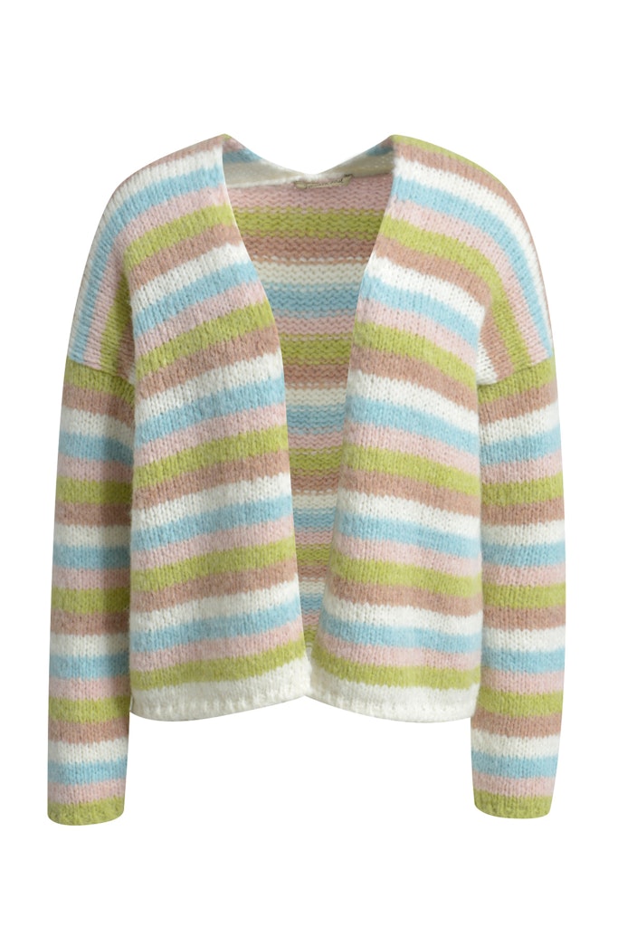 Multicolour Striped Cardigan Multicolour Striped Cardigan