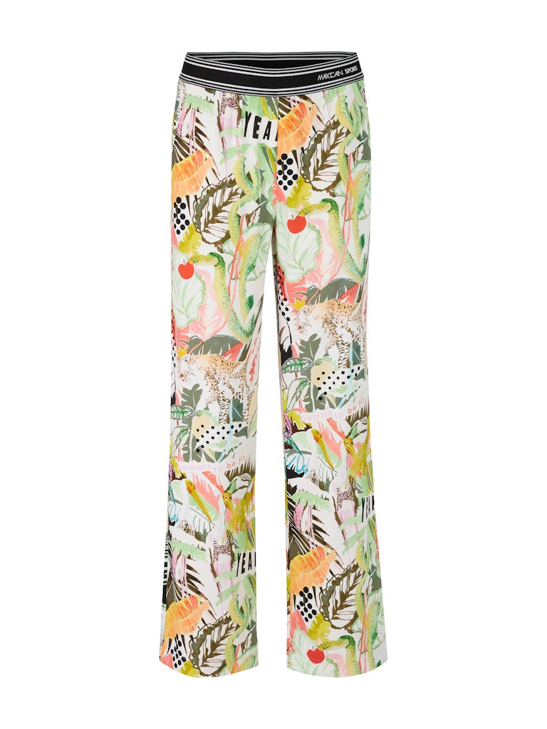 Weite Hose mit Print - Modell WASHINGTON Weite Hose mit Print - Modell WASHINGTON