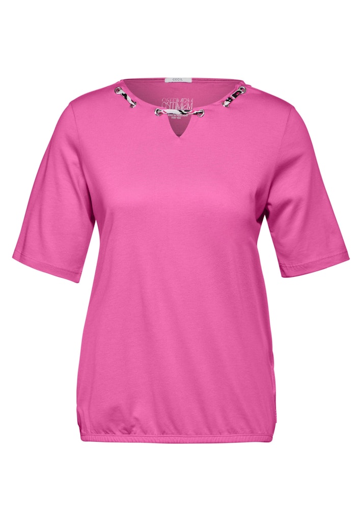T-Shirt mit Print Detail
