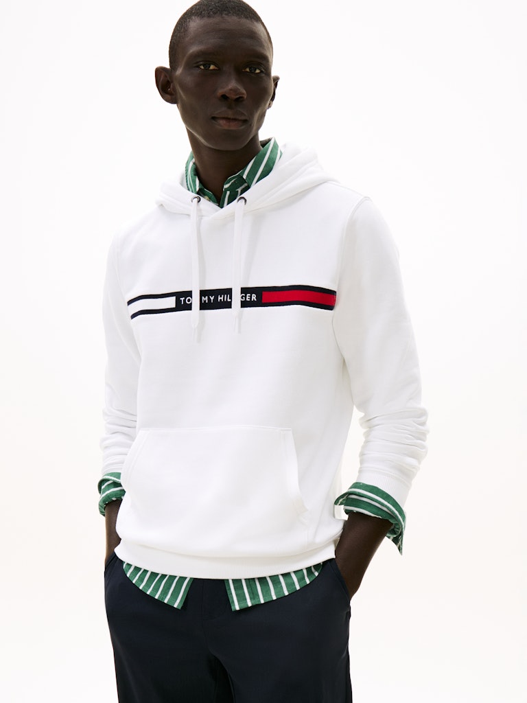 HILFIGER CHEST INSERT HOODY