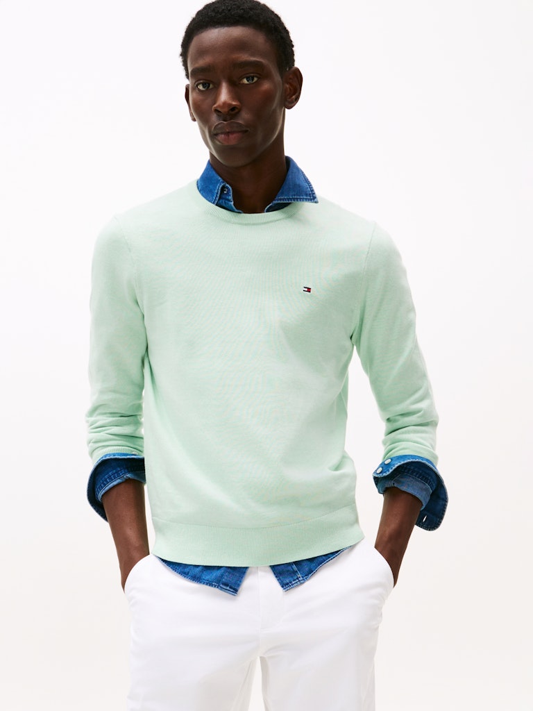 ESSENTIAL SSNL COTTON CREW NECK