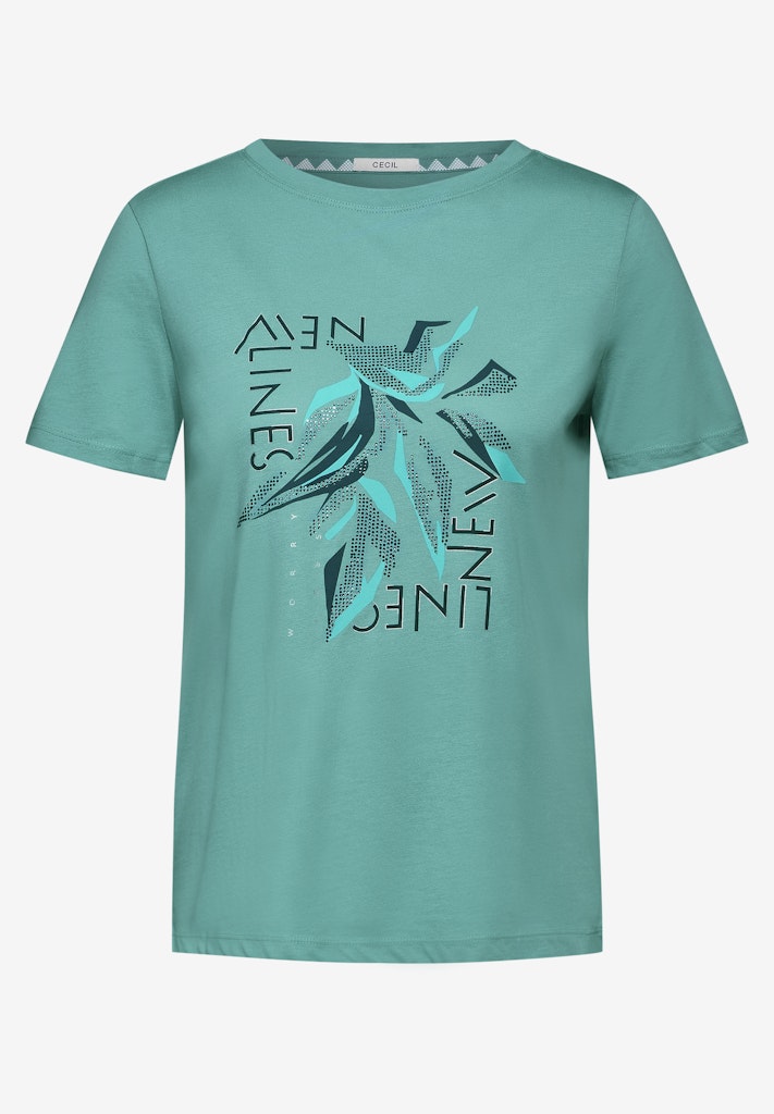 B321768-Multi Leaves FP T-Shirt