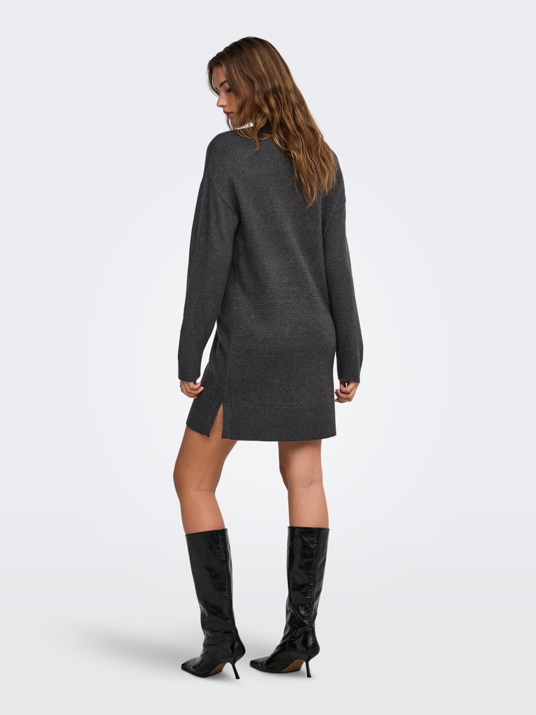 ONLPRINCESS LS HIGHNECK DRESS KNT