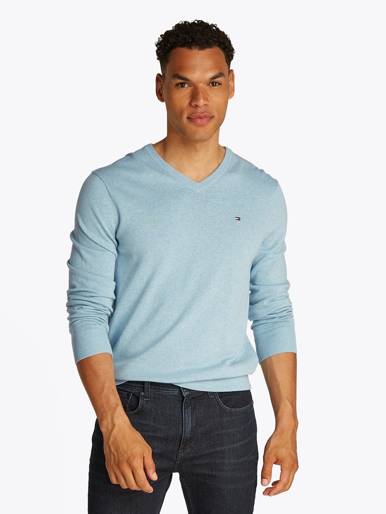 ESSENTIAL COTTON V NECK