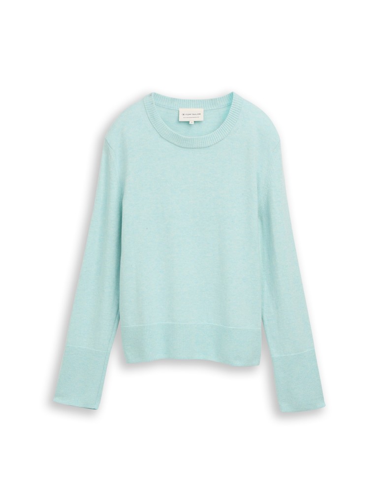 Strickpullover mit Kaschmir-Anteil