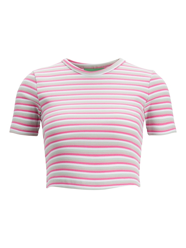 JXFLORIE STRETCH SHORT SS STRIPE TEE JRS