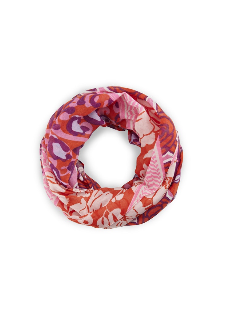 Loop aus recyceltem Polyester im Exotik-Mix