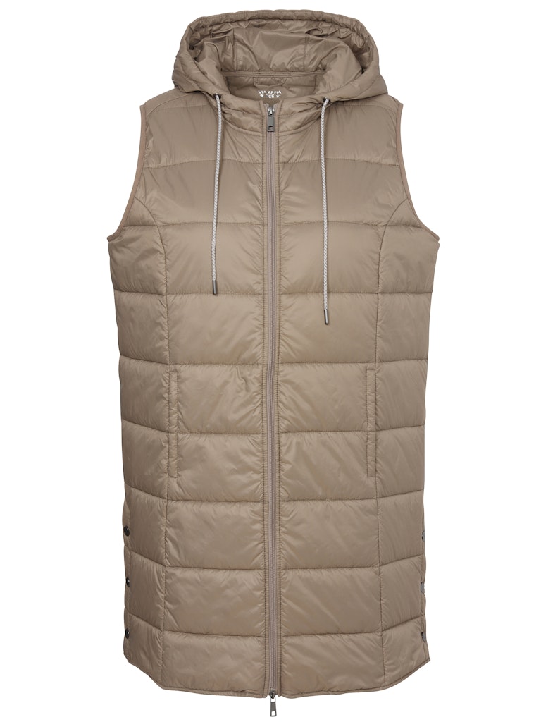 Weste Kapuze Zipper