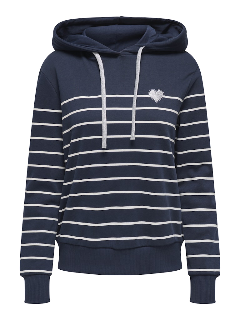 ONLADELLE L/S STRIPE HOOD SWT ONLADELLE L/S STRIPE HOOD SWT