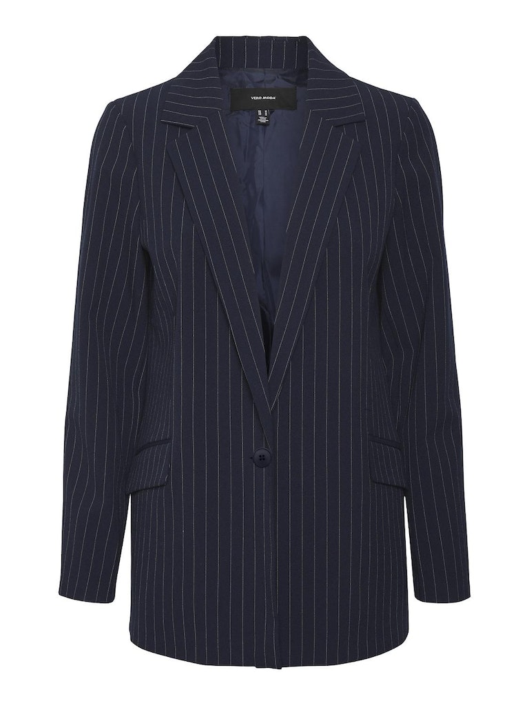 VMLISTAKIA LS PINSTRIPE BLAZER CURVE