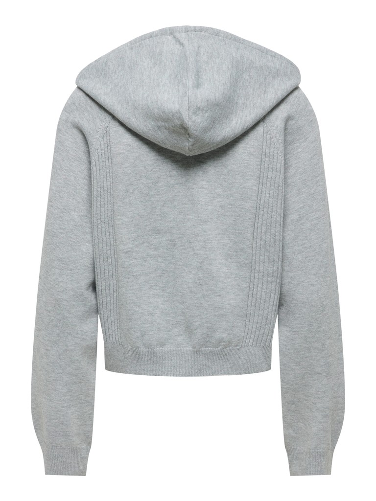 ONLGIGI LS SHORT HOODIE CC KNT