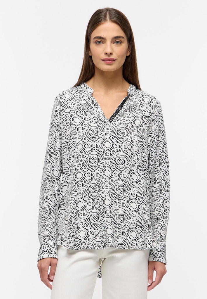 Bluse Viskose Langarm