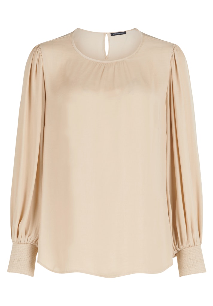 Satin-Bluse