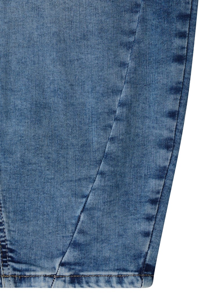 High Waist Barrel Leg Jeans im Loose Fit