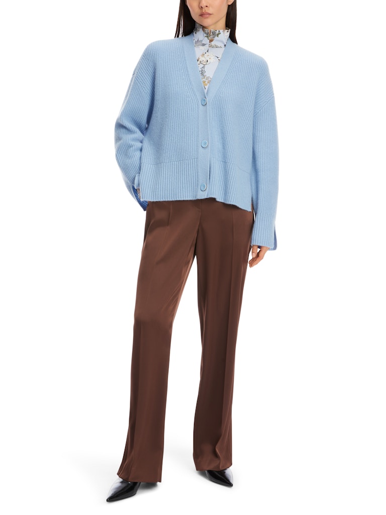 Cardigan mit Kaschmiranteil