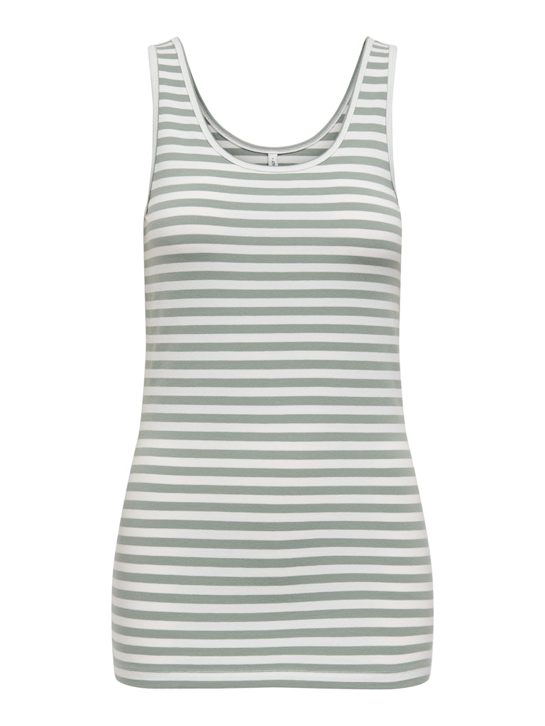 ONLLIVE LOVE LIFE SL STRIPE TANK TOP JRS ONLLIVE LOVE LIFE SL STRIPE TANK TOP JRS