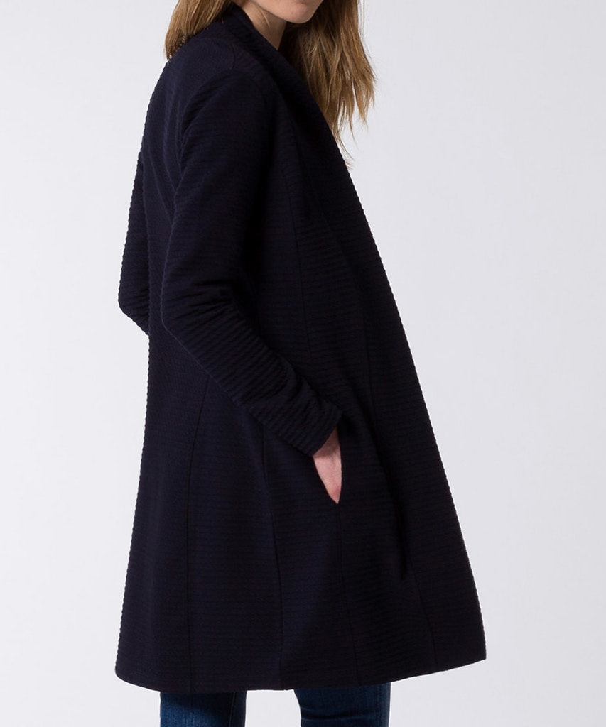 Strickjacke Damen  mit Rüschen