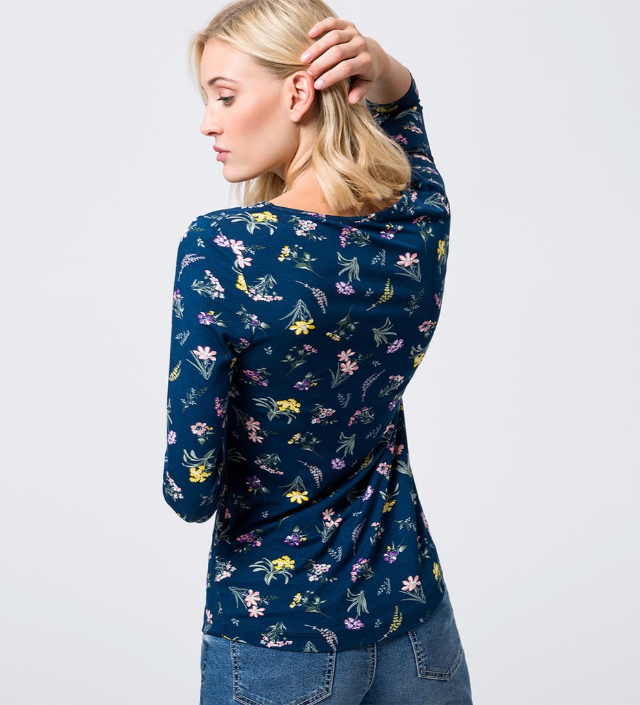 High-Waist Jeans Damen  mit Gürtel